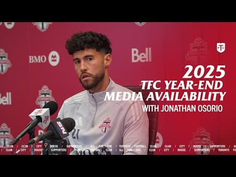 Toronto FC’s Jonathan Osorio on Leadership, Resilience & the 2025 Season