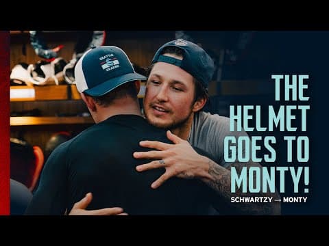 🩵Monty gets the F1 helmet🩵