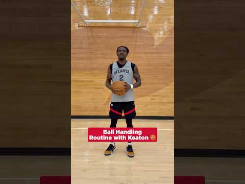 Try these ball handling drills with Keaton 😤 #nba #atlantahawks #basketballtraining
