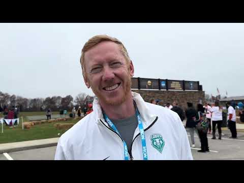 Darren Gauson discusses New Mexico’s big day at 2025 NCAA XC champs
