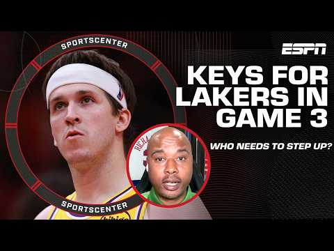 QRich’s keys to Lakers taking Game 3 🔑 and reaction to Wemby’s MONSTER Game 3 😤 | SportsCenter