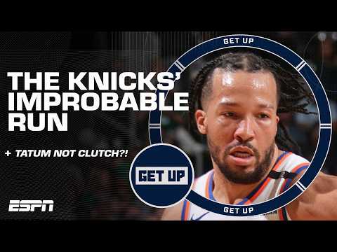 Are New York Knicks a team of DESTINY ⁉️ Wilbon says NO! + Jayson Tatum struggles | Get Up