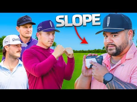 Golf but Rangefinder is the Handicap