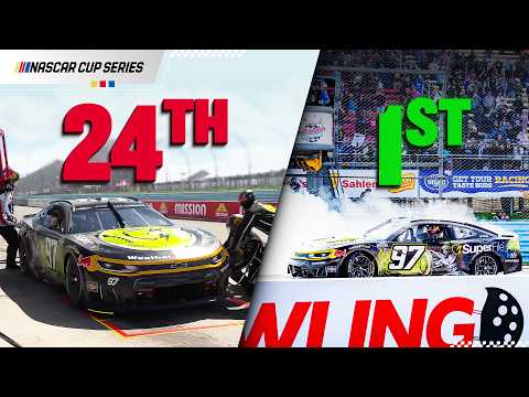 SVG's INCREDIBLE 24th to 1st Charge at Watkins Glen | NASCAR