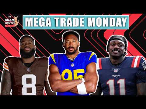 MEGA DEALS: Rams get Myles Garrett?! Pats land A.J. Brown | The Adam Schefter Podcast
