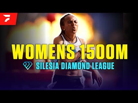 Meeting Record Goes Down In Silesia (Women's 1500m) | 2025 Silesia Diamond League