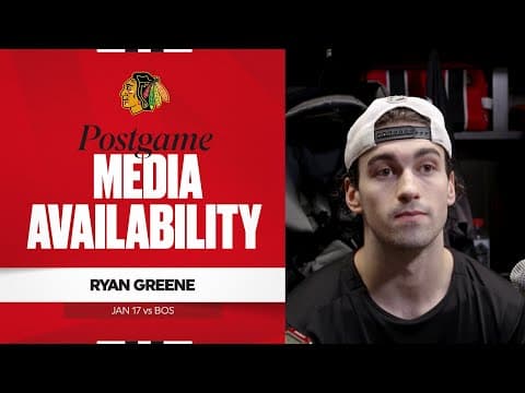 "A lot of that was self inflicted." | Ryan Greene Postgame 1.17.26