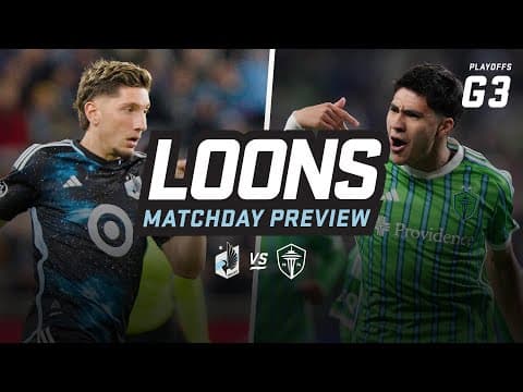 Loons Matchday Preview: The Big Game 3