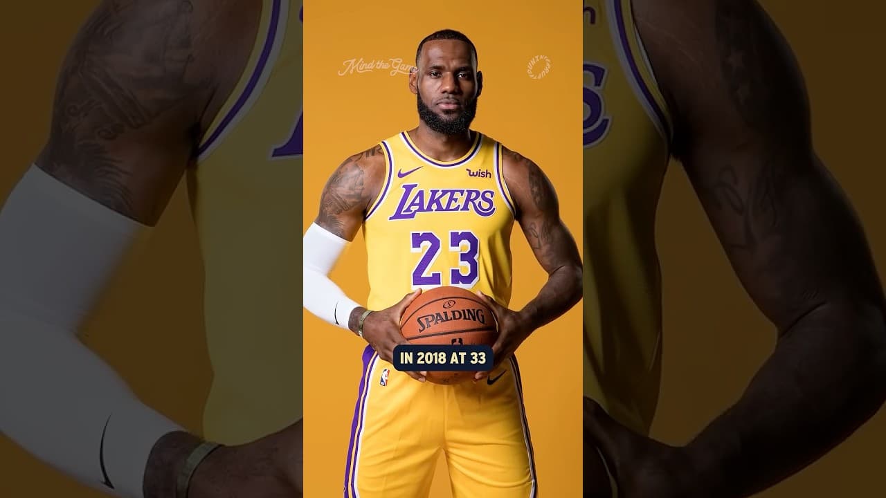 Father Time never stood a chance against LeBron. 👑