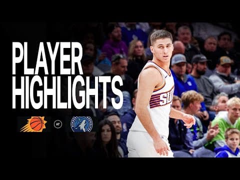 Collin Gillespie 4th Quarter Takeover Helps Push Phoenix Suns Past Minnesota Timberwolves