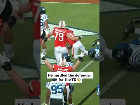 What a move 😱 #virginiafootball  #accfootball #football #collegefootball #collegesports #sports #cfb