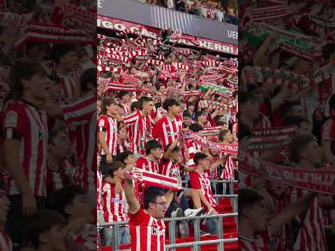 ¡Ambientazo en San Mamés! Juntos somos más fuertes