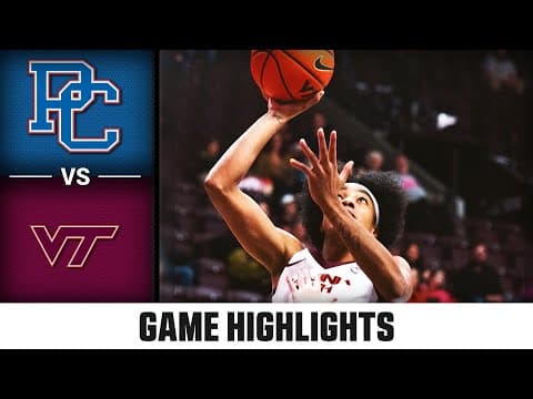 Presbyterian vs. Virginia Tech Game Highlights | 2025 ACC Women's Basketball