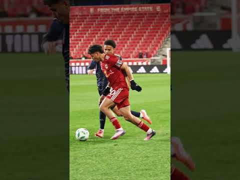 Andy Rojas showing off his game 😮‍💨 #rbny #soccer #mlsnextpro #andyrojas #costarica