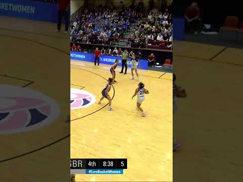 Footwork like this is crazy 😮‍💨 #EuroBasketWomen