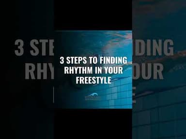 If your freestyle feels start-stop and exhausting, you’re probably missing rhythm.

Here are three s