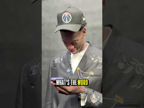 AJ Dybantsa gets a call from Trae Young