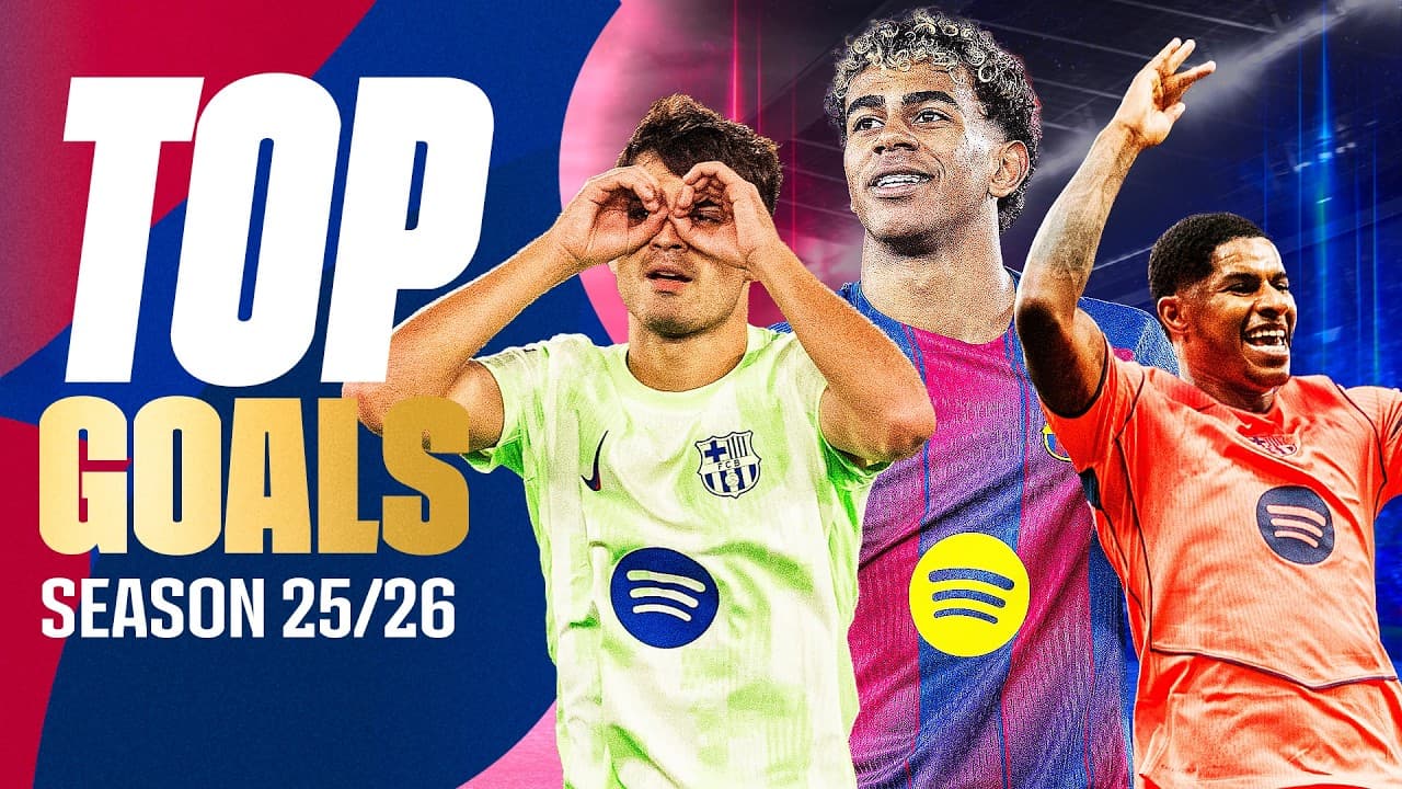FC BARCELONA's BEST GOALS of the 2025/26 SEASON 🔥🔵🔴