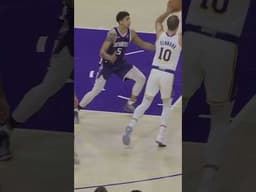 That was smooooth, Luke 😎 #Lakers #NBA