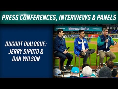 Mariners FanFest Day 1 - Dugout Dialogue: Jerry Dipoto & Dan Wilson