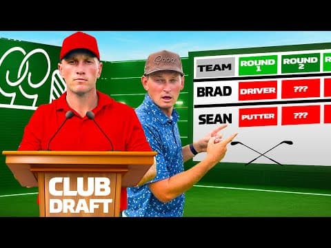 The Golf Club Fantasy Draft | BRAND NEW Challenge