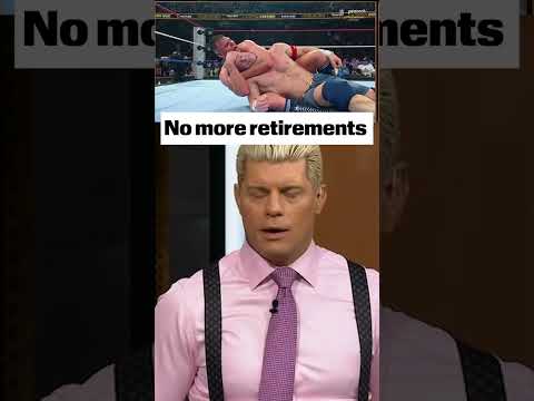 Cody Rhodes is OVER retirements ‘Let’s do debuts’