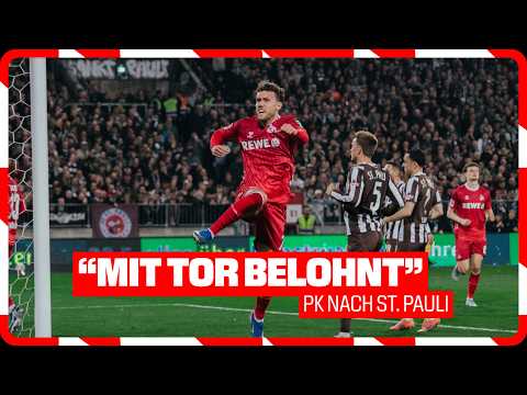 „Kompliment an meine Mannschaft“ - Pressekonferenz nach FC St. Pauli | FC St. Pauli - 1. FC Köln 1:1