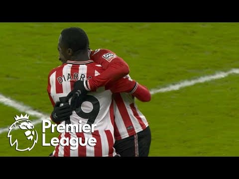 Habib Diarra strikes Sunderland 2-0 in front of Burnley | Premier League | NBC Sports