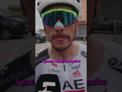 ‘Remco is just stronger!’ Not to be for Joao Almeida today!