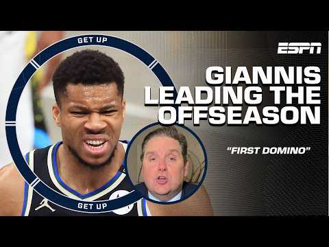 Windy thinks Giannis will be the 'FIRST DOMINO TO FALL' in a WILD NBA offseason 👀 | Get Up