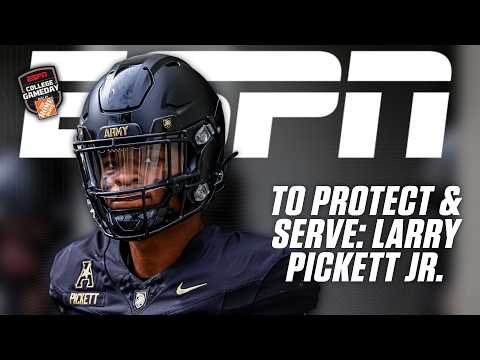 To Protect and Serve: Larry Pickett Jr.'s inspiring call to service 👏 | College GameDay