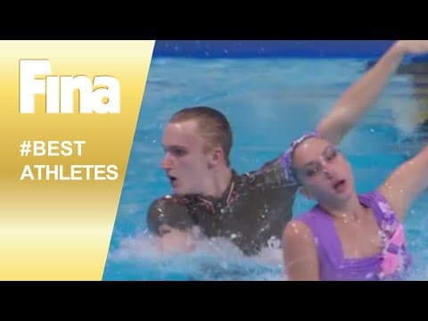 FINA Best Male Synchronised Swimmer 2015 - Bill May & Alexandr Maltsev
