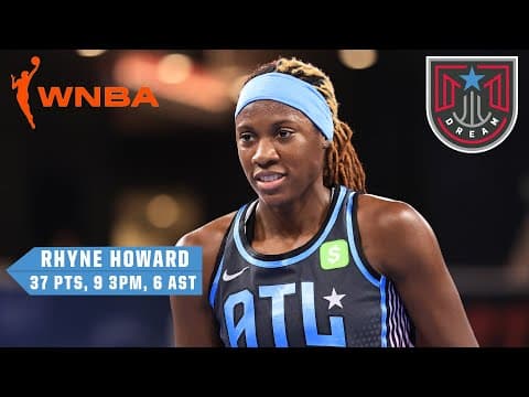 Rhyne Howard ties 3PM record 🔥 Leads Dream to win vs. Sparks | WNBA on ESPN