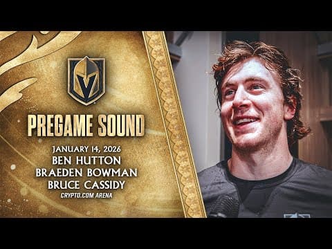 🎥 PREGAME SOUND: Hutton, Bowman & Cassidy