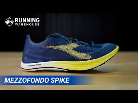 Diadora Mezzofondo | The Carbon Plated Distance Spike Seen On The Feet Of Marco Langon!