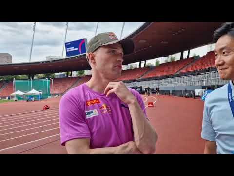 Karsten Warholm Before Zurich Diamond League Final, Training For World Championships In Tokyo