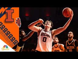Discussing Illinois' ceiling in March with elite offense | Big Ten Men's Basketball | NBC Sports