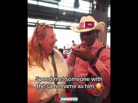 Speed was so excited 😂 (via @iShowSpeed/TT)