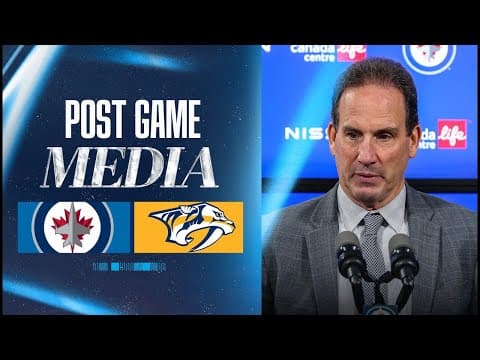 LIVE: Postgame vs. Predators | November 29, 2025