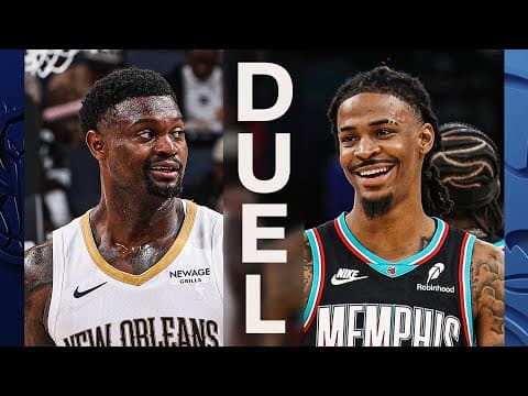 Ja Morant & Zion Williamson PUT ON A SHOW In Memphis | October 22, 2025