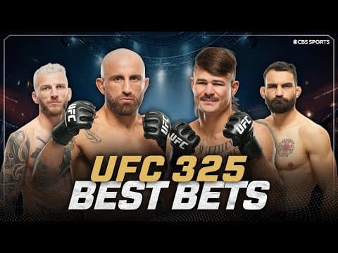 UFC 325 PREVIEW: Predictions & Best Bets for EVERY Main Card bout ✅