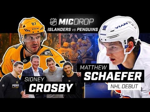 Mic Drop: Matthew Schaefer's NHL debut