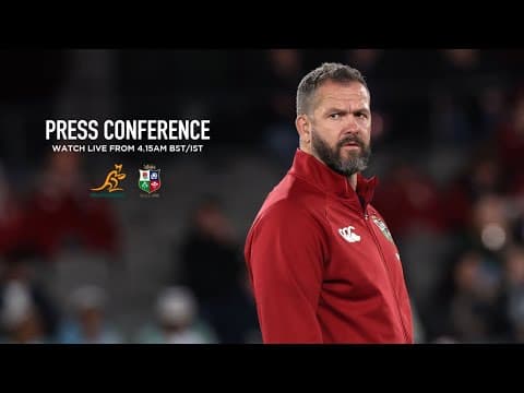 Team Announcement Press Conference: Second Test