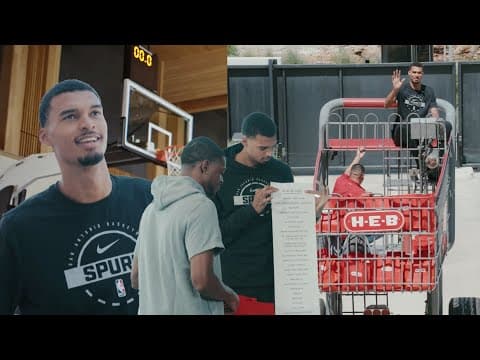 Everything You DIDN'T See in the Spurs 2025 HEB Commercial!