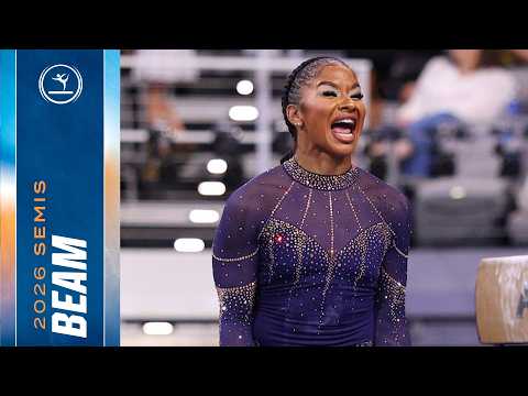 Jordan Chiles - Beam at 2026 NCAA gymnastics semifinals