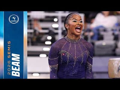 Jordan Chiles - Beam at 2026 NCAA gymnastics semifinals