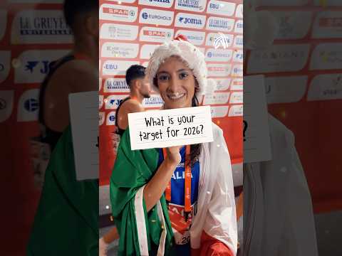 What is your target for 2026? 🤔 #HappyNewYear #HNY #Target #Goals #EuropeanAthletics