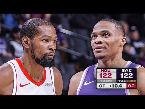 INSANE OT ENDING 😱 Rockets vs Kings 🔥 December 21, 2025