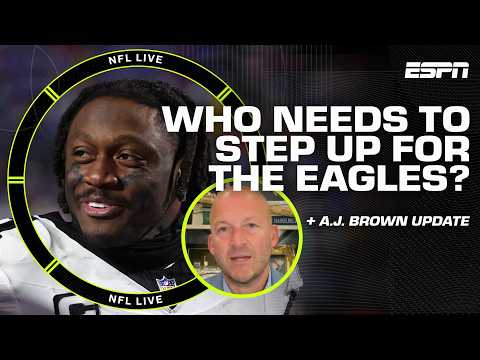 Pats' potential A.J. Brown trade in LIMBO + Philly's concerns more on Saquon or Hurts? | NFL Live