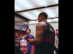 Big shoutout to the man who makes it happen, Kong. #nba #pistons #detroitbasketball